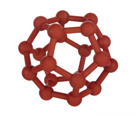 Canpol baby glodalica - wood silicon - 80/302 geometric ( 80/302 )