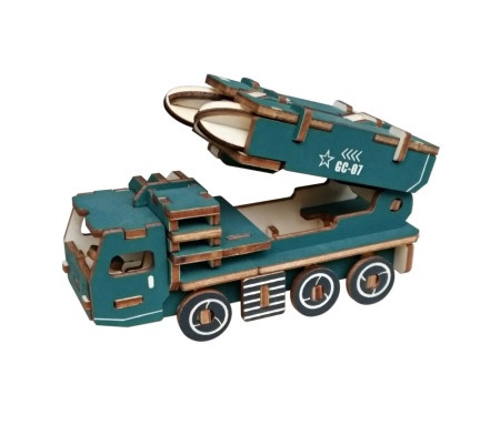 Čarolijashop 3d drvena slagalica - Lansirno vozilo ( 274)