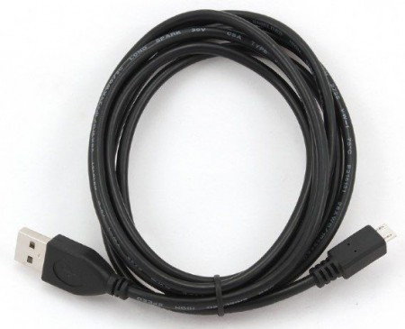 CCP-mUSB2-AMBM-1M Gembird USB 2.0 A-plug to Micro usb B-plug DATA cable 1M Black