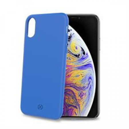 Celly tpu futrola za iPhone XS max u plavoj boji ( SHOCK999BL ) - Img 1