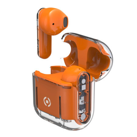 Celly true wireless bluetooth slušalice u narandžastoj boji ( SHEEROR )