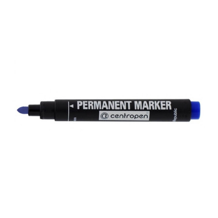 Centropen permanent marker 8566 2mm obli vrh plavi ( 3591 )
