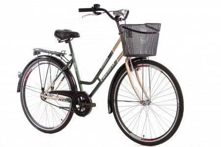 CITY Bicikla Classic 28&quot; zelena/zlatna ( 460097 ) - Img 1