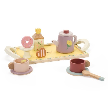 Classic World Drveni šareni set za čaj ( SW12251 )