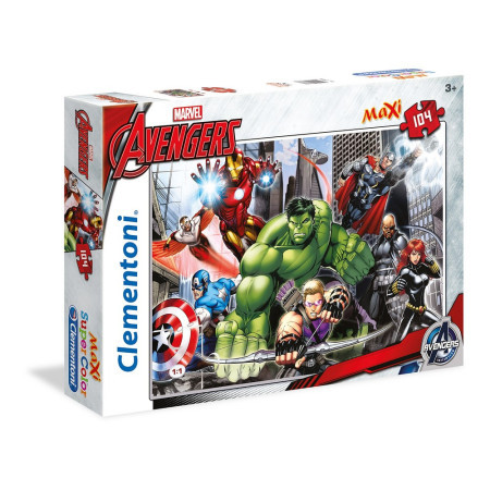 Clementoni puzzle 104 maxi the avengers ( CL23688 ) - Img 1