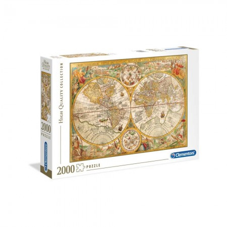 Clementoni puzzle 2000 hqc ancient map ( CL32557 )