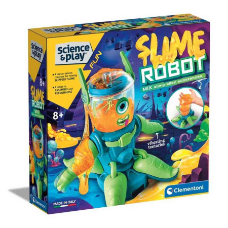 Clementoni science and play slime robot set ( CL61354 )