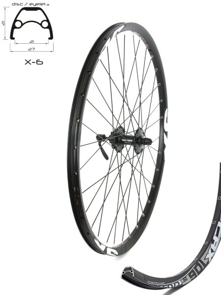 Crosser točak prednji 29/29" x6,sa shimano center lock glavom ( 3000062 )
