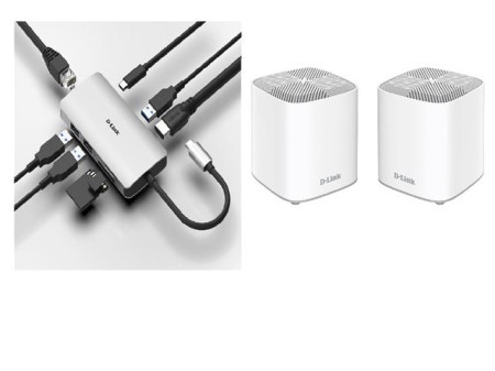 D-link USB-C HUB 8in 1 DUB-M810 + COVR-X1862 ( 0001327721 )