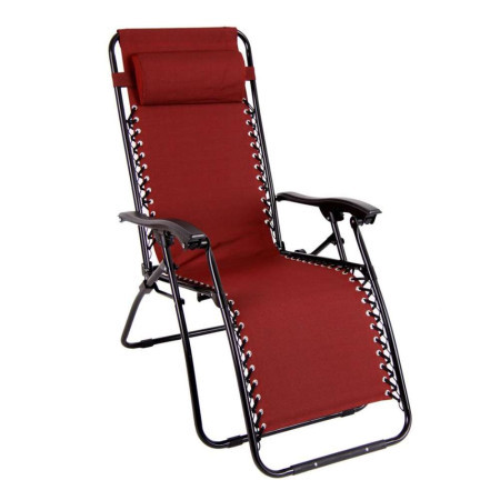 Dajar dj48068 stolica ležaljka relaks bordo