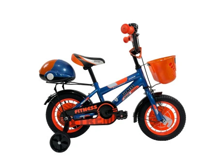 Dečija bicikla 12" Fitness plavo-narandžasta ( SM-12104 )