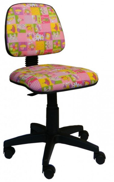 Dečja daktilo stolica - BORA KID Pink - Cvet