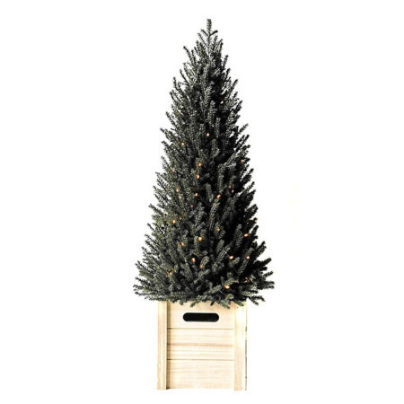 Deco wood, novogodišnja jelka u saksiji, sa sijalicama, 90cm ( 753020 ) - Img 1