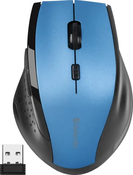 Defender bežični miš accura MM-365 6D plavi
