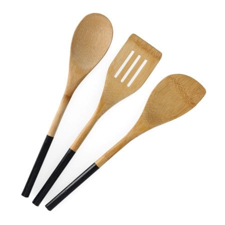 Dekordom kuhinjski set bamboo 3kom - black - hml ( 039050 )-1