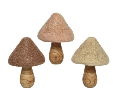 Dekordom novogodišnja dekoracija - mushroom 14cm 740089 - kmg ( 041206 )