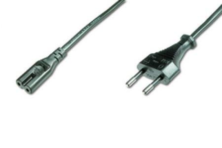 Digitus kabl za napajanje laptopa 2pin osmica 1.8m ak-440104-018-s ( 21122 )