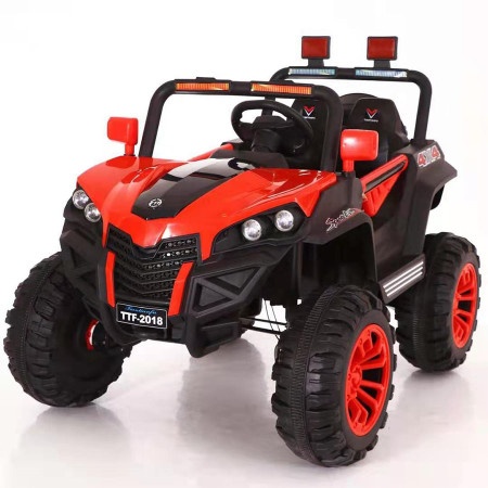 Džip terenac na akumulator za decu 4X4 - Crvena