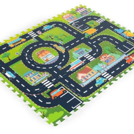 EcoToys Podloga za igru puzzle city ( 121 )