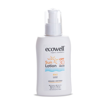 Ecowell organski losion za sunčanje spf 30, 150 ml ( A073988 )