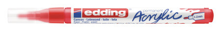 Edding akrilni marker E-5300 fine 1-2mm obli vrh crvena ( 12MA53D )