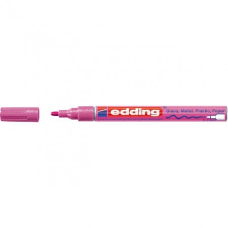 Edding paint marker E-751 1-2mm, metallic roze ( 12PM02MI )
