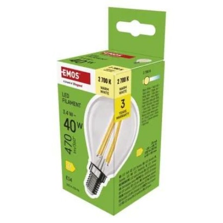 Emos zf1d22 Led sijalica filament mini globe 3,4w(40w) 470lm e14 ww ( 3469 )