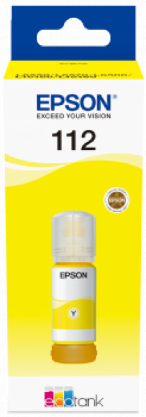 Epson C13T06C44A 112 eco-tank pigment yellow ink bottle