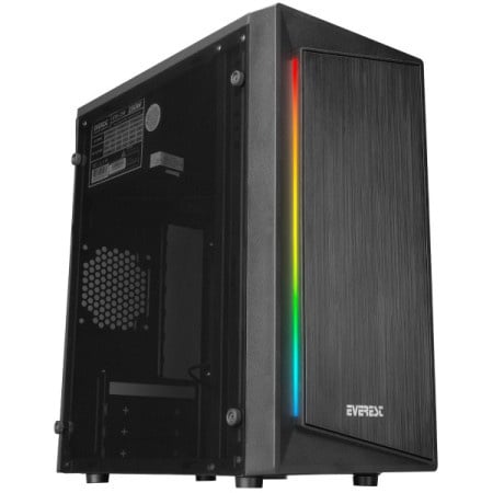 Everest Blazon Peak 250W PSU, Acrylic Panel Gaming RGB Kuciste