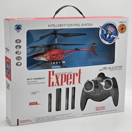 Expert, igračka, helikopter na daljinsko upravljanje, crveni ( 861283 )