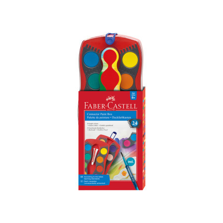 Faber Castell vodene boje connector 1/24 crvena 125029 ( 5250 ) - Img 1