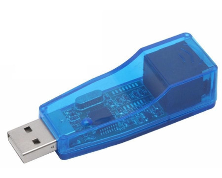 FAST ASIA Adapter USB tip A (M) - RJ-45 (F) plavi - Img 1