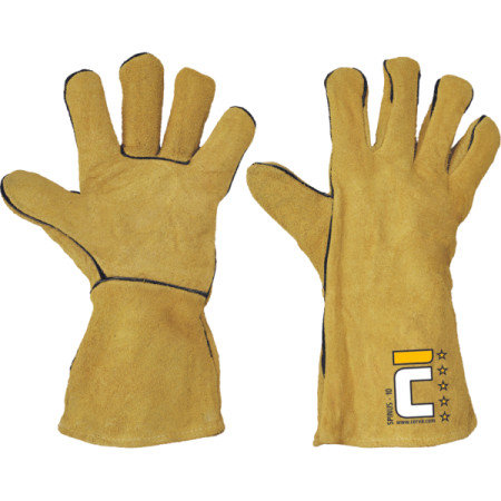 FH Spinus zaštitne rukavice za zavarivače, kevlar, žute veličina 11 ( 1010490434401110 ) - Img 1