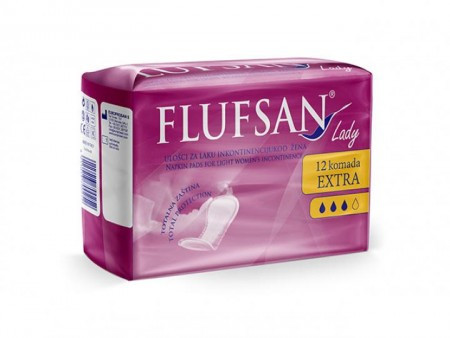 Flufsan lady extra ulošci inkontinenciju 12kom ( A006175 )