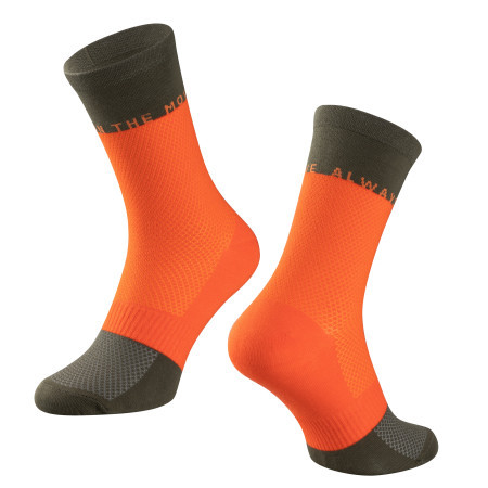 Force čarape force move, orange-zelena s-m/36-41 ( 90085767 )