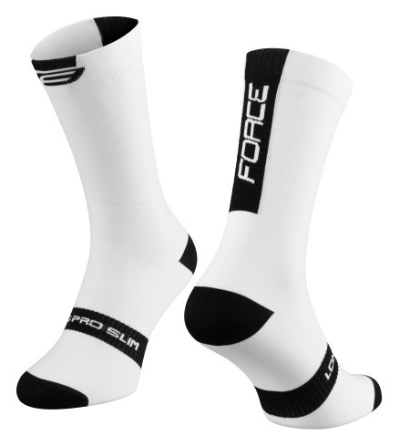 Force čarape long pro slim, belo-crne s-m ( 90090555 ) - Img 1