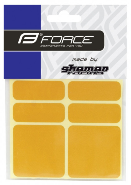 Force nalepnice reflektujuće, set od 6 kom., žute ( 16351/O13 )