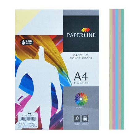 Fotokopir papir A4 u boji,pastelne boje 1/250 ( 02FB03 ) - Img 1