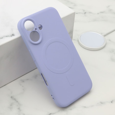 Futrola velvet touch magsafe za iphone 16 (6.1) ljubicasta ( F119955 )