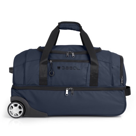 Gabol Torba putna sa točkićima 2 odeljka 55x32x29 cm 51l/2,2 kg Canada tamno plava ( 16KG125216EB )