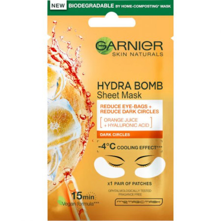 Garnier Skin Naturals Eye Tissue maska za oči protiv tamnih krugova 6g ( 1003009711 ) - Img 1