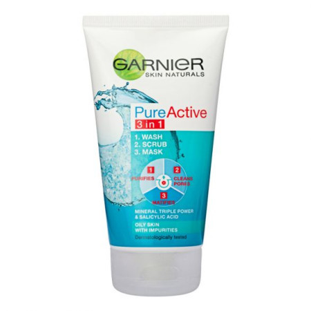 Garnier Skin Naturals pure gel 3 u 1 150ml ( 1003009484 ) - Img 1