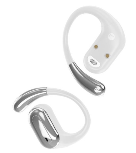 Gembird OWS-01-W bluetooth V5 open-ear slusalice, TWS, white