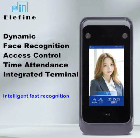 Gembird SMART-KPS-ATTENDANCE MACHINE-EF-S500 dynamic face recognition access control reader time at