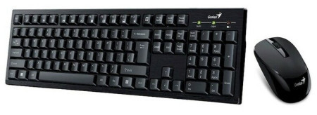 Genius KM-8101,BLK,US,2.4GHZ tastatura+miš - Img 1