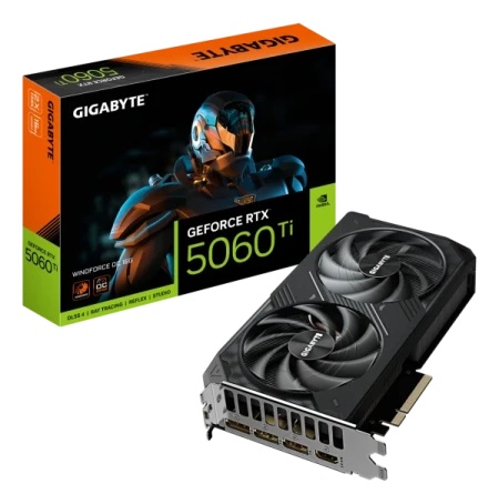 Gigabyte GeForce RTX 5060 TI Windforce OC GV-N506TWF2OC-16GD 16GB GDDR7 Grafička karta