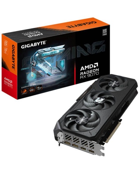 Gigabyte Radeon Rx 9070 Gaming Oc ( GV-R9070GAMING OC-16GD )