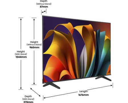 Hisense 75A6N DLED 4K UHD Smart TV 75 inča