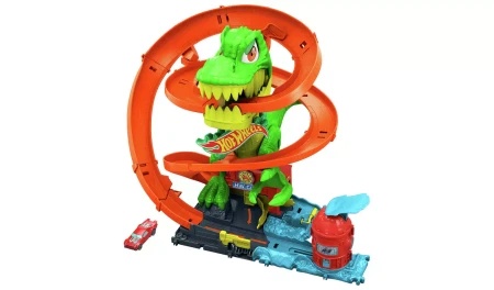 Hot wheels city t-rex vatrogasna stanica ( 1100038681 )