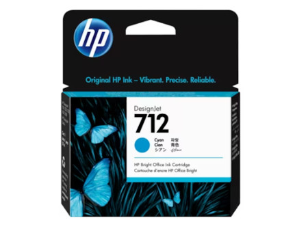 HP kertridž 712 29-ml cyan ( 3ED67A )